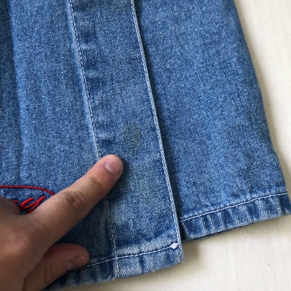 Vintage Disney Mickey Denim Skort - Picture 8 of 8